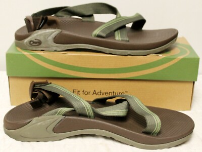 Chaco Mens sz 13 Sandals Bay Leaf Eco Tread Sport Straps Z/1 