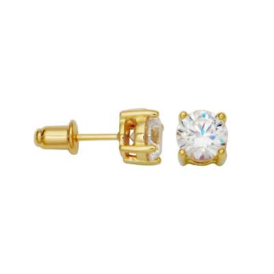 ELLE 6mm Gold-Plated Sterling Silver  display picture 2