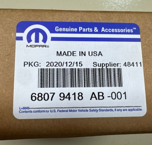 68079418AB - Genuine Mopar Liftplate Kit Front Passenger - 2006-07 Jeep Liberty - Picture 2 of 5