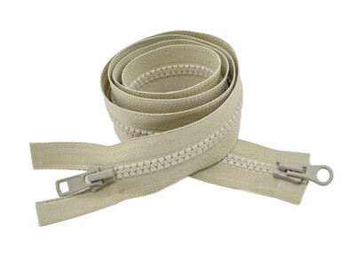 26 Inch YKK #5 VISLON 2-Way Medium Weight Molded Plastic Separating Made in USA