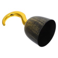 Captain Hook Costume Accessories: Golden Pirate Hook for Kids' Dress-Up