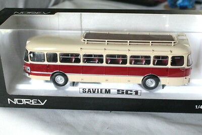 ANCIEN AUTOBUS PARISIEN SAVIEM NOREV VINTAGE N 98 SC 10U 1/43 - Etoile