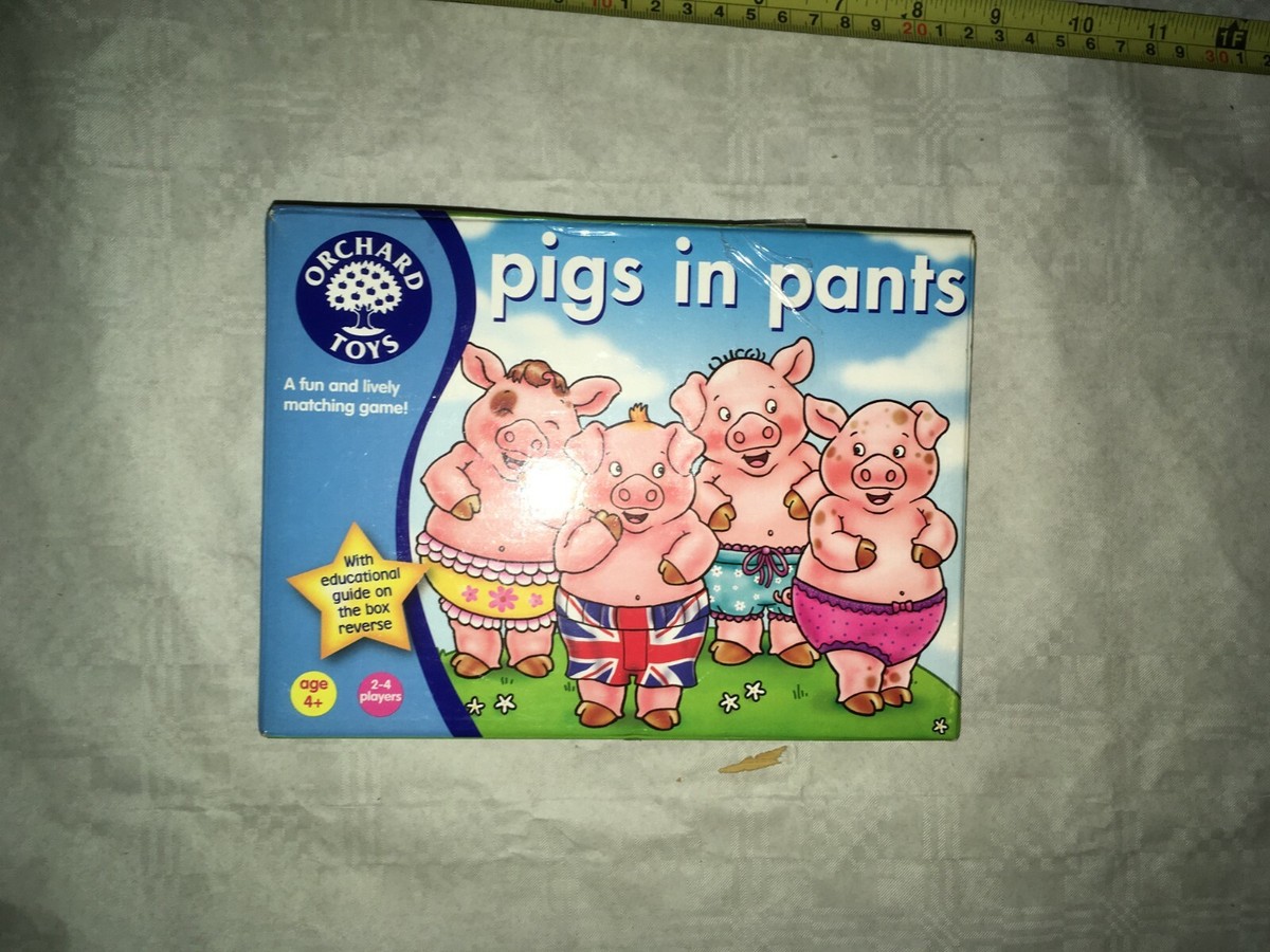 Orchard Toys Pigs in Pants educational fun matching game ages 4+ 2