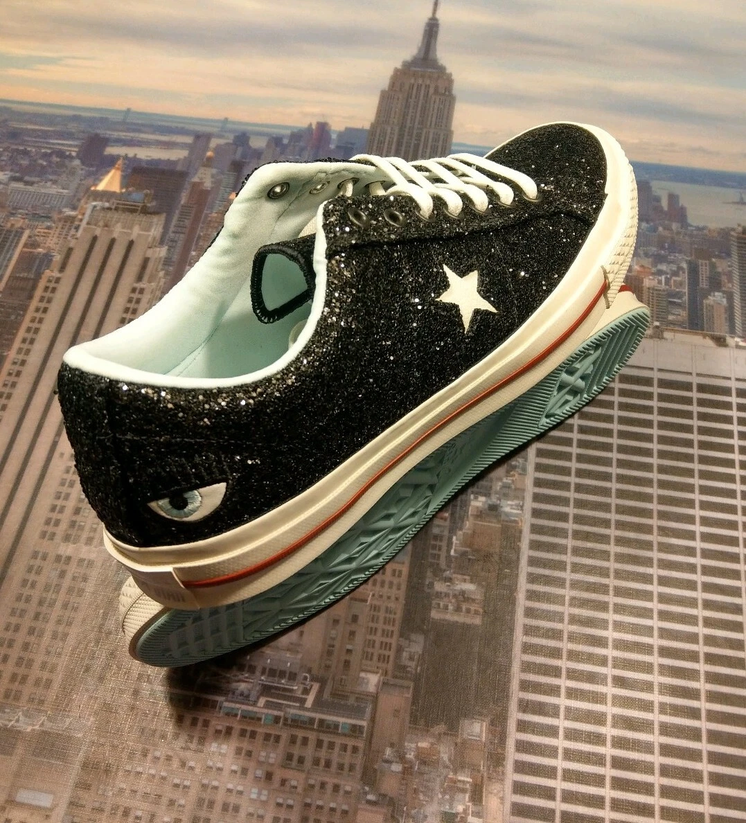 Converse x chiara clearance ferragni one star glitter
