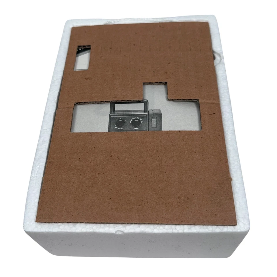 Vintage Archer Space Patrol Base Station with AM Radio Gray 70s Toy 60-4012 New - Image 3 of 4