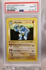 1999 Pokémon Machoke, 1st Ed. Shadowless Base Set #34/102, PSA 10 Gem Mint