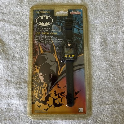 1992 Tiger Electronics Batman Returns LCD Wrist Game Factory Sealed