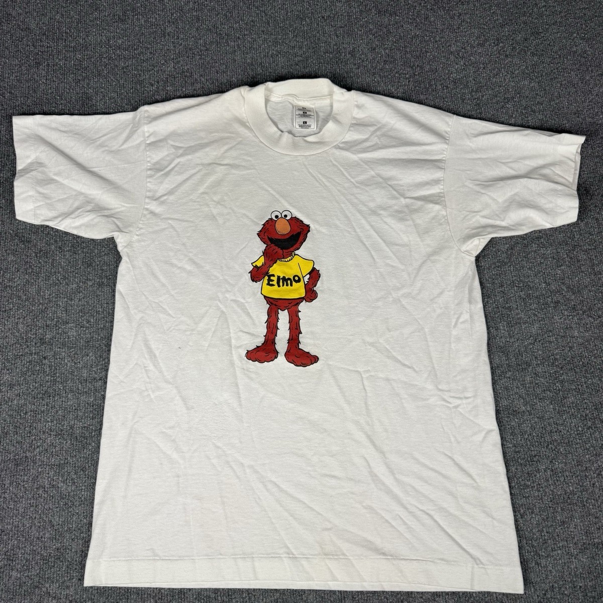 えるもページ Elmo Sesame Street Vintage 90s Graphic T-Shirt Adult Large Tee | eBay
