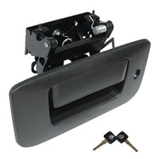 Tailgate Handle Latch and Bezel Trim with 2007-2014 Chevy Silverado/GMC Sierra