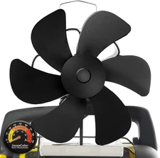 Wood Stove Fan for Propane Heater, Heat Powered Fireplace Fan Thermoelectric The