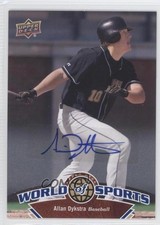 2010 Upper Deck World of Sports Auto Allan Dykstra #137 Auto 0c2
