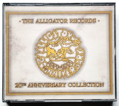 VARIOUS - THE ALLIGATOR RECORDS 20TH ANNIVERSARY COLLECTION 2 X CD ALCD 105/6