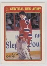 1990-91 O-Pee-Chee Central Red Army Arturs Irbe #7R 17p7