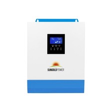 3000W DC 24V Pure Sine Wave Inverter with 80A MPPT Solar Charger MPPT Voltag...