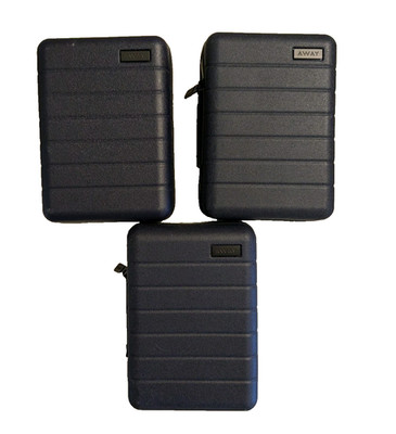 AWAY, Small, Hard Cases, Lot Of Three