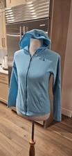 Girls North Face fleece hoodie zip up size Large