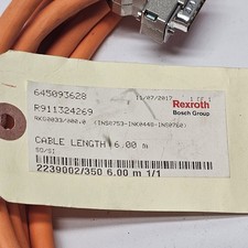 Bosch Rexroth RKG0033/000.0 Servo Motor Cable...