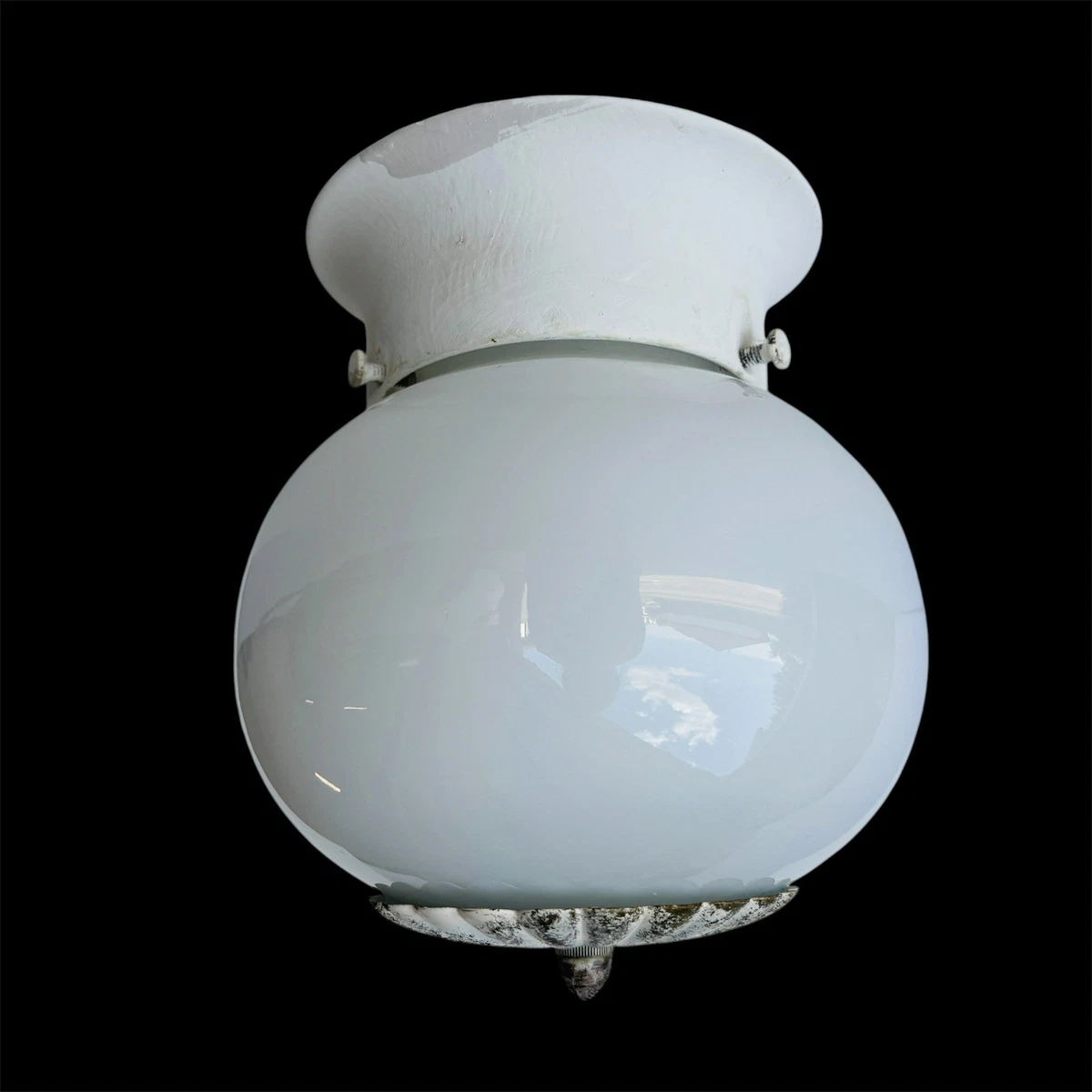 White Antique Globes Fixtures for sale | eBay