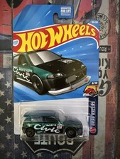 2026 Hot Wheels Honda Civic Custom Super Treasure Hunt 159/250 - Green