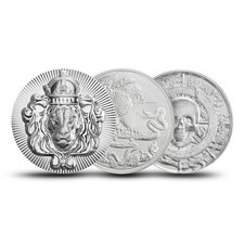 2 oz Silver Round (Varied Condition, Any Mint) 81.34 per troy oz