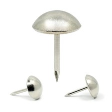 100 Pack Metal Upholstery Pins, Tacks, Ottomans, Couches, Headboards, Decor