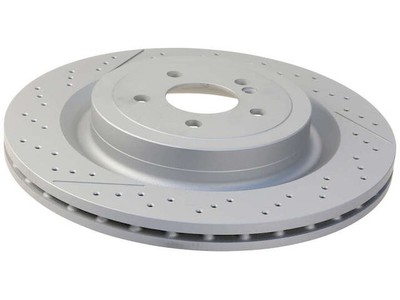 For 2018 Mercedes AMG GT R Brake Rotor Rear Zimmermann Coated 71898ZRMD