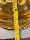 Vintage Floral Sink Scalloped over edges Drop In Beautiful Gold — photo 10