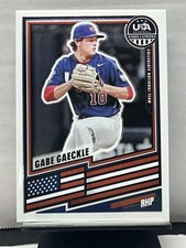 2026 Panini Stars & Stripes Prizm USA Baseball #77 Gabe Gaeckle