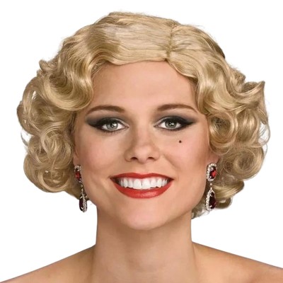 Ruby Red Costume Earrings