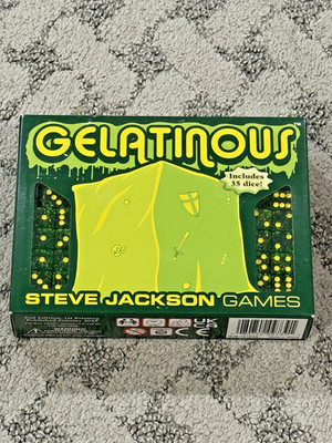 Gelatinous Dice Game Steve Jackson Games 2nd Edition 2023
