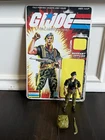 Vintage GI Joe 1985 FLINT V1 COMPLETE ARAH 3 3/4” W/ CARDBACK File Card 3.75