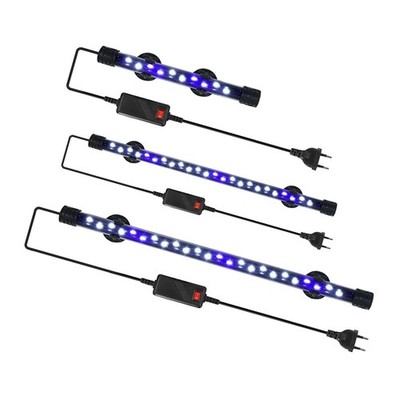 Aquarium LED Hellblaue und weiße LEDs Wasserdichte Bar Strip Lamp Pool