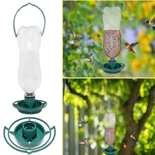Bird Feeder Kit 10 Pack New Bottle Top Hanging Wild Bird Seed Feeders θ