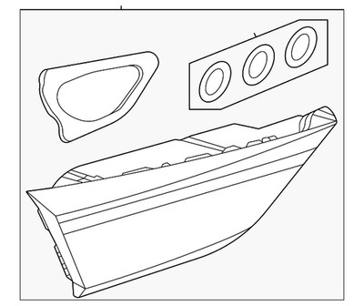 Genuine Audi 2019-2024 Q3 Tail Lamp 83A-945-094-B