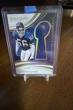 2025 Panini Immaculate Collection - Championship Memorabilia Lawrence Taylor