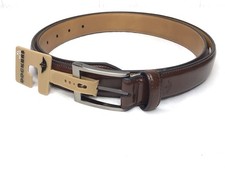 Men  s DOCKERS Brown Leather Belt XL 42-44 NEW 129919 Style 11DK010046
