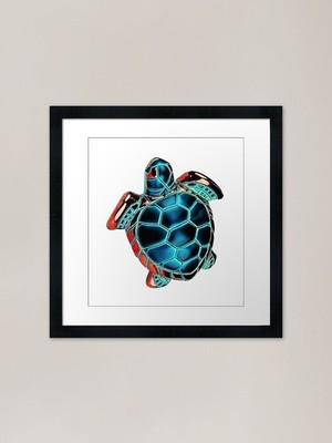Uncharted Waters Framed Art Print Framed Wall Art Poster Canvas Print Picture