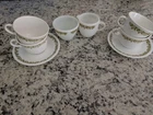 Pyrex & Corelle Spring Blossom Green/Crazy Daisy VTG  Coffee Set