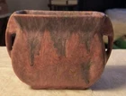 1920s Roseville Carnelian II Pottery Vase 5" Tall No Damage