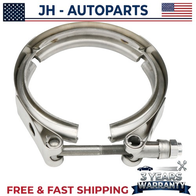#ad Exhaust to Turbo Inlet V Band Clamp For Ford 6.0L 7.3L Powerstroke F81Z8287EA $19.79
