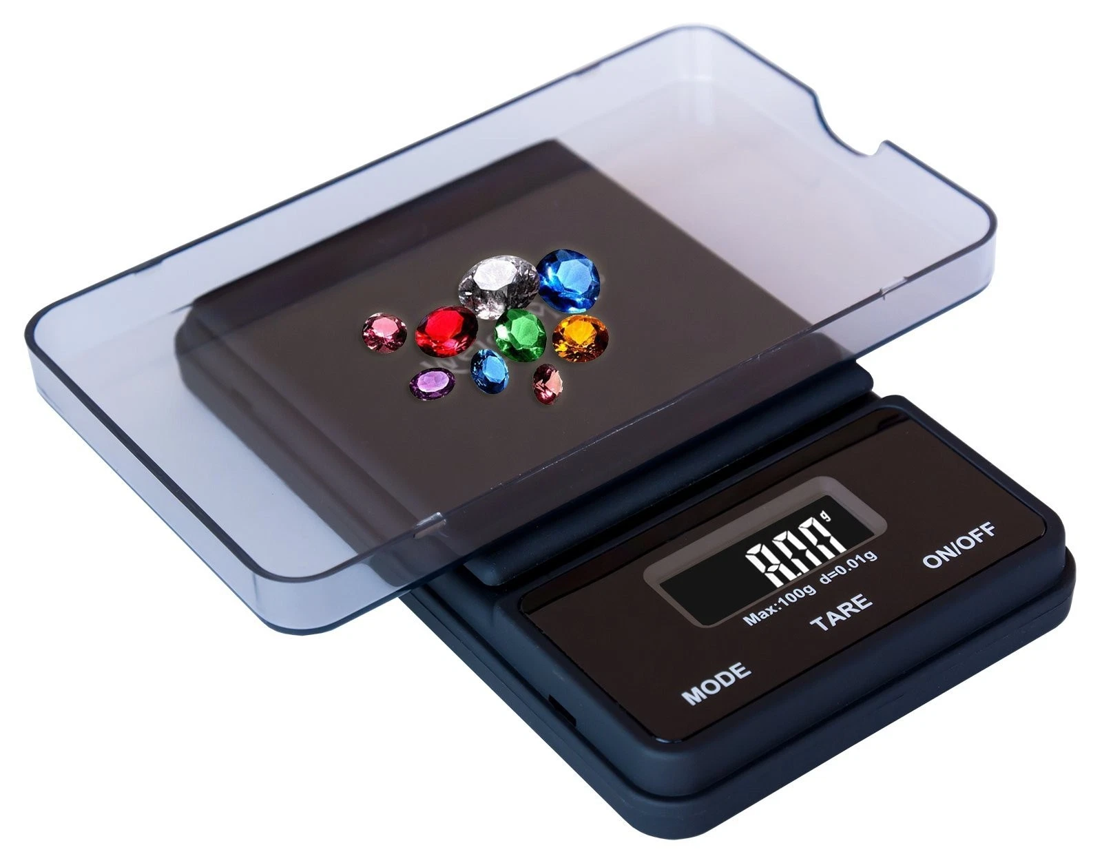 Dream Series Digital Pocket Scale, 100 by 0.01 g, Black
