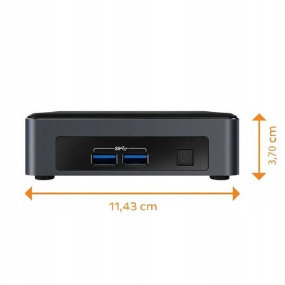 Intel NUC 7i5DNKE Micro-PC i5 16GB 250GB M.2 HDMI WIN11 Pro Garantie: 2 Jahre