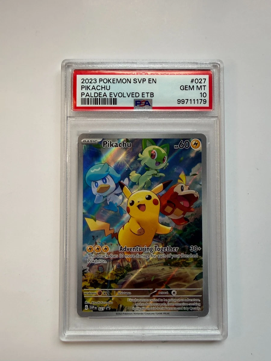 Pokémon TCG Grade 10 Pikachu Individual Collectible Card Game