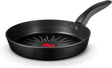Image of Tower SmartStart Frying Pan 28cm Non-Stick Induction Oven Safe Black Corner Bent