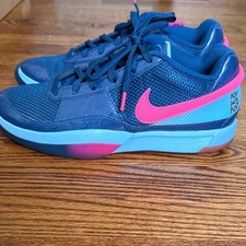 Nike Ja 1  NY Vs NY  FV1286-400 Men 9.5 Court Blue/Hyper Pink No Box