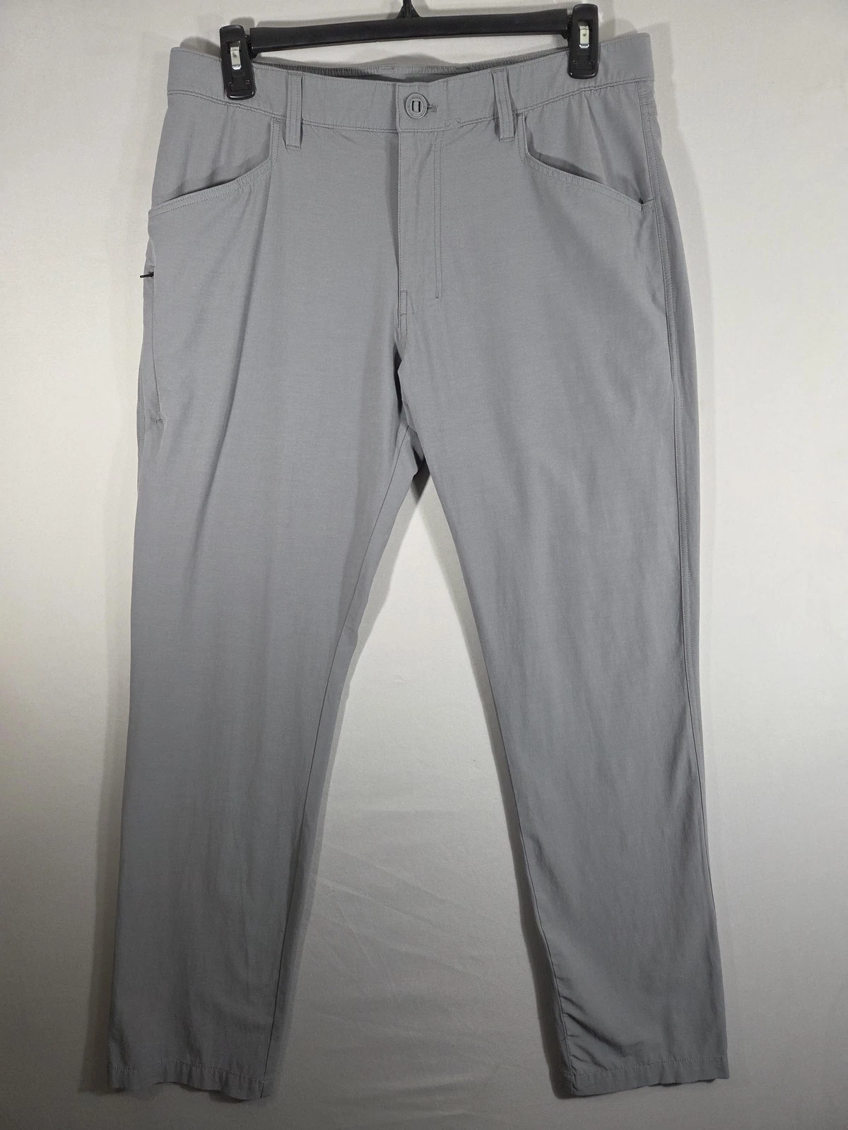 Huk Pants Mens 36x34 Gray Performance Fishing Stretch Outdoor H2000224-016