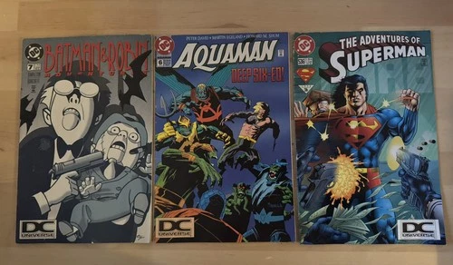 Lot of 30 vintage DC comic books Superman, Batman, Aquaman, Superboy, ++
