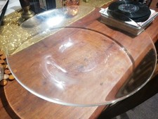 Glass Display Bowl : 16 By 16 Inches - Clear Glass Bowl