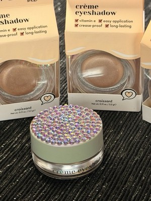 The Crème Shop Crème Eyeshadow Croissant Blinged Out! Rhinestones Bedazzled NEW