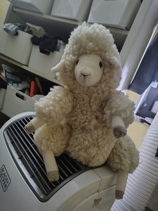 Jellycat Bibbly Bobbly Sheep Plushie  London Collectible Retired New Old Stock